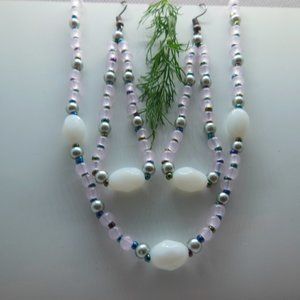 Handmade Set Earrings and Necklace